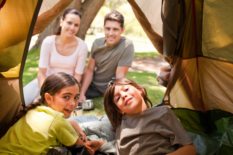 Family Camping Together