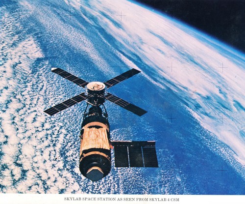 Skylab in orbit