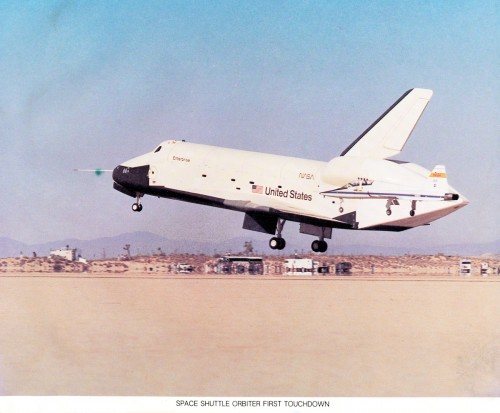 Shuttle Enterprise Landing