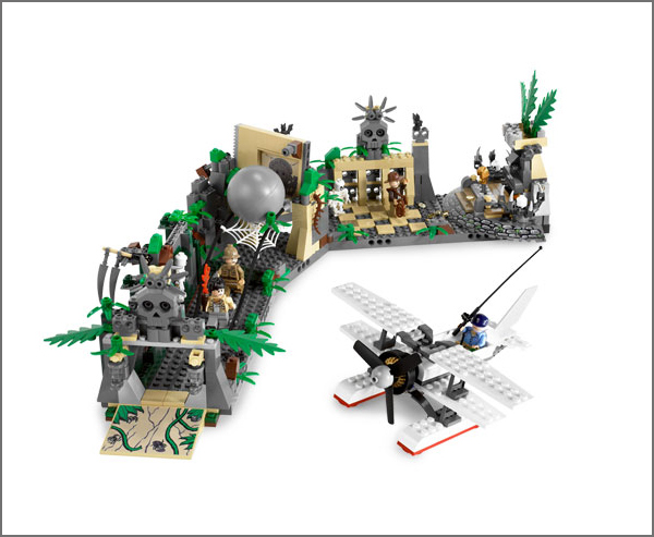 Lego Indiana Jones Temple Escape Set