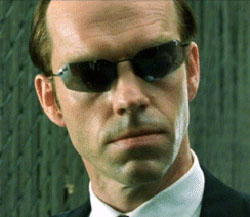 Agent Smith from The Matrix