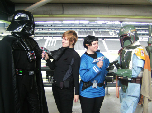 Star Trek and Star Wars Nerds
