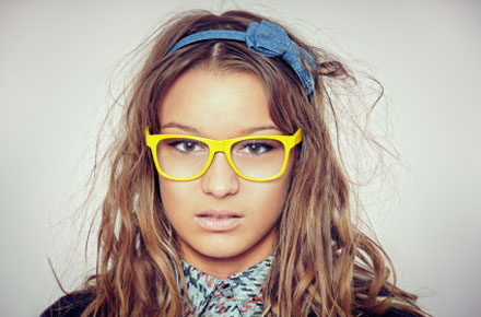 Become a Nerd with Geeky Glasses
